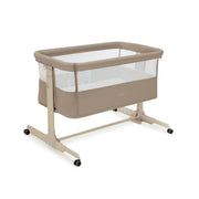 Babymore Neera Bedside Crib - Khaki