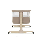 Babymore Neera Bedside Crib - Khaki