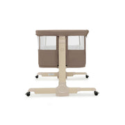 Babymore Neera Bedside Crib - Mocha