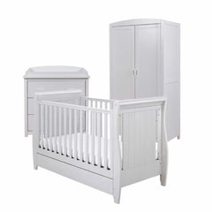 Babymore Stella 3 Piece Nursery Room Set – Grey