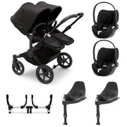 Bugaboo Donkey 5 Twin Complete - Midnight Black