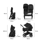 Bugaboo Donkey 6 Twin Pushchair - Desert Taupe