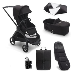 Bugaboo Dragonfly Stroller Complete Bundle - Midnight Black