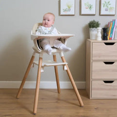 Clair de Lune 6in1 High Chair - Beige and Natural