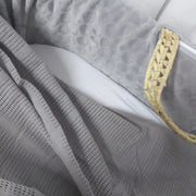 Clair de Lune Soft Cotton Cellular Pram Blanket - Grey