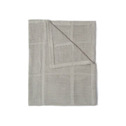 Clair de Lune Soft Cotton Cellular Pram Blanket - Grey