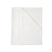 Clair de Lune Soft Cotton Cellular Pram Blanket - White