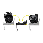 Cosatto Acorn i-Size Rotating Family Bundle - Silhouette