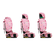 Cosatto On The Go i-Size Travel Car Seat - Itchy Feet Rosy