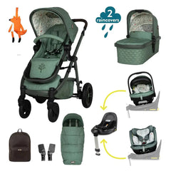Cosatto Wow 3 Rotating All Stage Family Bundle - Meadow
