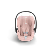 Cybex Cloud T i-Size Plus Car Seat - Peach Pink