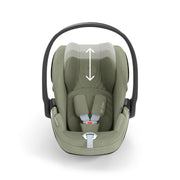 Cybex Cloud T i-Size Plus Car Seat - Sage Green