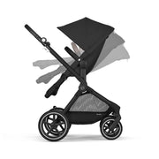 Cybex EOS Lux Comfort Bundle - Moon Black