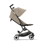 Cybex Libelle Compact Stroller - Almond Beige - Taupe Frame