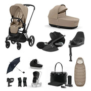 Cybex Priam Travel System With Cloud T - Cozy Beige