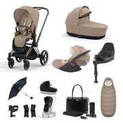 Cybex Priam Travel System With Cloud T - Cozy Beige