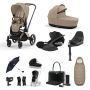 Cybex Priam Travel System With Cloud T - Cozy Beige