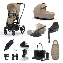 Cybex Priam Travel System With Cloud T - Cozy Beige