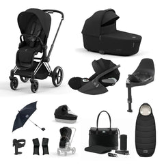 Cybex Priam Travel System With Cloud T - Sepia Black