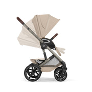 Cybex Talos S Lux Pushchair with Folding Cot - Almond Beige