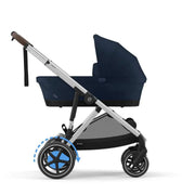 Cybex e-Gazelle S - Silver Frame - Ocean Blue