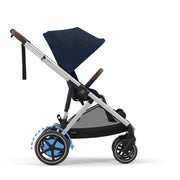 Cybex e-Gazelle S - Silver Frame - Ocean Blue
