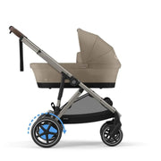 Cybex e-Gazelle Pushchair and Carrycot - Almond Beige