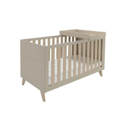 Dante Cot Bed with Cot Top Changer - Cashmere