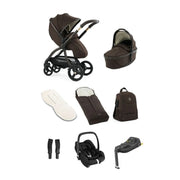 Egg 3 Luxury Maxi-Cosi Cabriofix i-Size Bundle - Turkish Coffee