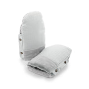 Egg3 Handmuffs - Houndstooth Silver