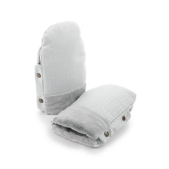 Egg3 Handmuffs - Houndstooth Silver