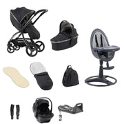 Egg3 With Egg Highchair Feeding Bundle - Carbonite