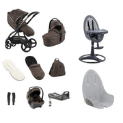 Egg3 With Egg Highchair Feeding Bundle - Chocolate Velvet