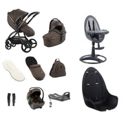 Egg3 With Egg Highchair Feeding Bundle - Chocolate Velvet