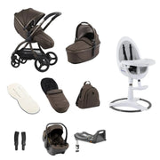 Egg3 With Egg Highchair Feeding Bundle - Chocolate Velvet