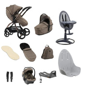 Egg3 With Egg Highchair Feeding Bundle - Mink