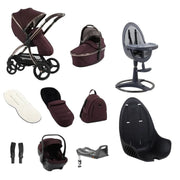 Egg3 With Egg Highchair Feeding Bundle - Mulberry