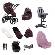 Egg3 With Egg Highchair Feeding Bundle - Mulberry
