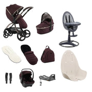Egg3 With Egg Highchair Feeding Bundle - Mulberry