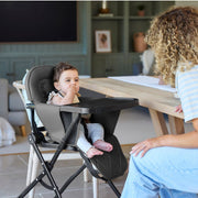 Flip Pro Magic Fold Highchair - Charcoal Grey