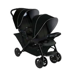 Graco Stadium Duo Tandem Double Pushchair - Black/Grey