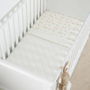 Ickle Bubba 2 Pack Cot Bed Sheets - Bunnychino