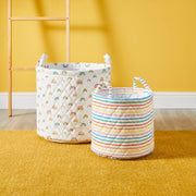 Ickle Bubba 2 Pack Storage Baskets - Rainbow Dreams