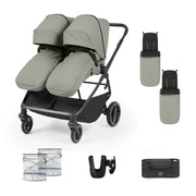 Ickle Bubba Altair Double Stroller - Laurel Green