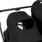 Ickle Bubba Altair Growing Families 13 Piece Travel System with i-Size Nimbus 180° Spin Car Seat & ISOFIX Base - Black