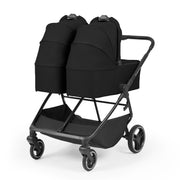 Ickle Bubba Altair Growing Families 13 Piece Travel System with i-Size Nimbus 180° Spin Car Seat & ISOFIX Base - Black