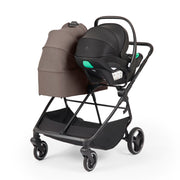 Ickle Bubba Altair Growing Families 13 Piece Travel System with i-Size Nimbus 180° Spin Car Seat & ISOFIX Base - Mink
