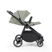 Ickle Bubba Altair Twin 17 Piece Travel System with i-Size Nimbus 180° Spin Car Seats & ISOFIX Bases - Laurel Green