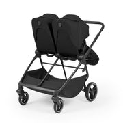 Ickle Bubba Altair Twin Stroller - Black
