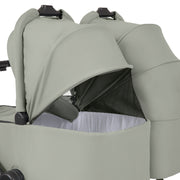 Ickle Bubba Altair Twin Stroller - Laurel Green